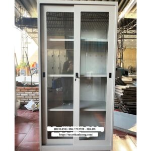 TỦ HỒ SƠ 2 CÁNH LÙA KÍNH