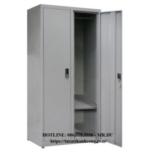 TỦ SẮT 2 CÁNH TREO ĐỒ