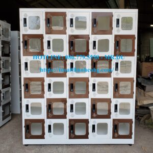 TỦ SẮT LOCKER 30 NGĂN MICA