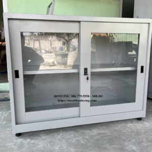 TỦ TÀI LIỆU CÁNH KÍNH LÙA THẤP