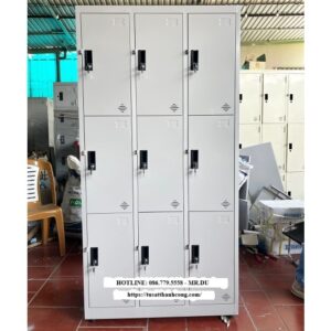 TỦ SẮT LOCKER 9 NGĂN